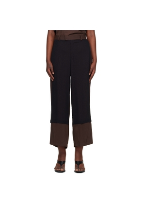UNDERCOVER Brown & Black UP1F1510-2 Trousers