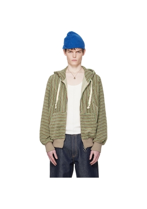 Edward Cuming Green Flex Hoodie