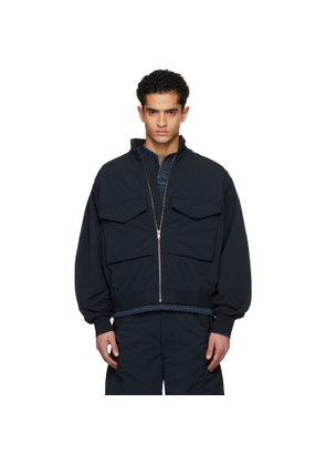 nanamica Navy ALPHADRY Field Jacket