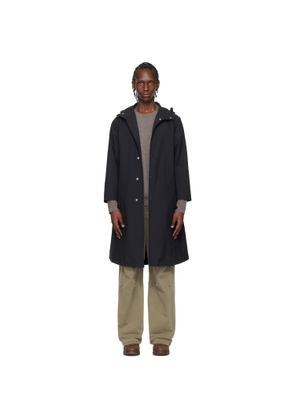 nanamica Black 2L Nylon GORE-TEX Hooded Coat