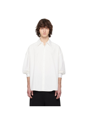 Entire Studios White Miller Shirt