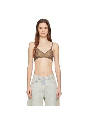 Calvin Klein Collection Brown Solen Unlined Bralette