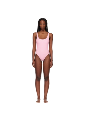Versace Pink One-Piece Swimsuit