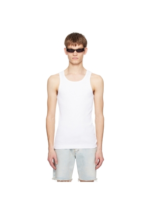 Givenchy White Extra Slim Fit Tank Top