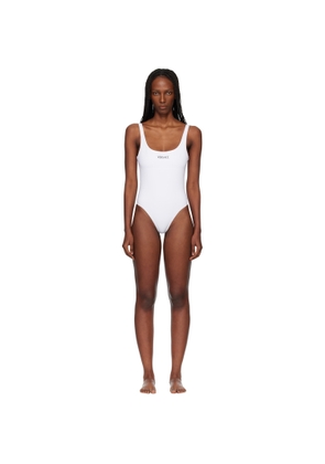 Versace White One-Piece Swimsuit