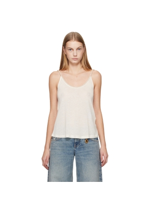 Stella McCartney White Pearl Embroidery Top