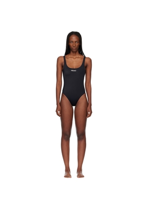 Versace Black One-Piece Swimsuit