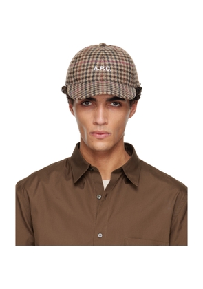 A.P.C. Beige Charlie Baseball Cap