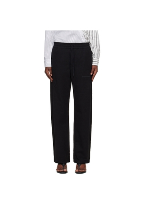 POST ARCHIVE FACTION (PAF) Black Work Track Pants
