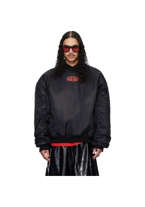 LU'U DAN Black Unibomber Sweatshirt