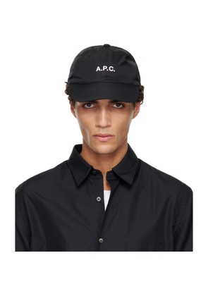 A.P.C. Black Charlie Cap
