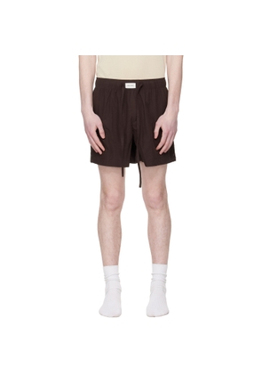 Entire Studios Brown Pajama Shorts