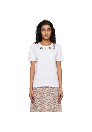 Marni White Cotton Jersey T-shirt