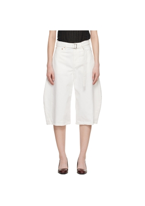 sacai Off-White Denim Jeans