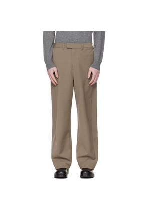 Entire Studios Beige Lounge Curve Trousers
