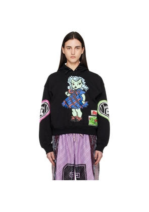 Chopova Lowena Black Cry Baby Hoodie