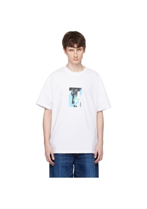 vowels White Flower T-shirt