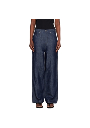 LE17SEPTEMBRE Navy Straight Denim Jeans