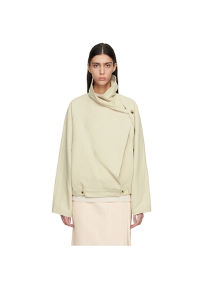 LE17SEPTEMBRE Off-White Sculptured Jacket