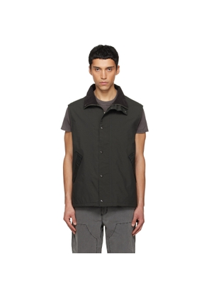 nanamica Khaki 2L PERTEX UNLIMITED Field Vest