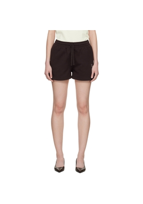 Maison Kitsuné Brown Baby Fox Regular Jog Shorts