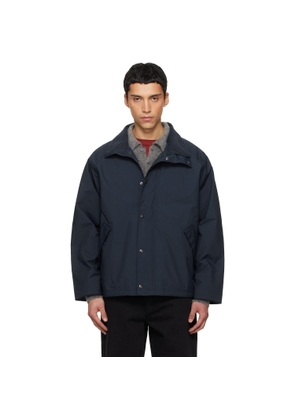 nanamica Navy 2L PERTEX UNLIMITED Field Short Jacket