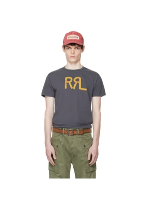 RRL Navy Ranch Logo T-shirt