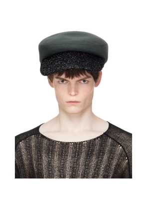 Comme des Garçons Homme Plus Black Hizume Edition Twill Cap