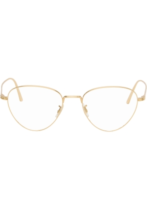 KHAITE Gold Oliver Peoples Edition 1991RX Glasses