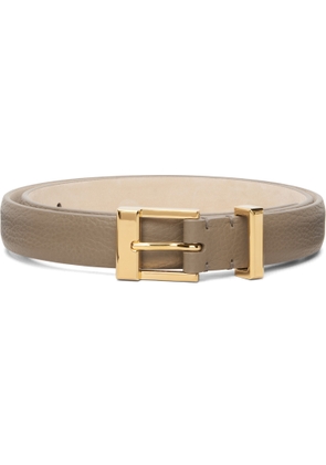 KHAITE Taupe Manhattan Belt