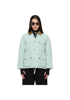 Barbour Blue Modified Solway Showerproof Jacket