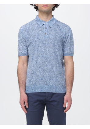 ETRO Polo Shirt Men color Gnawed Blue