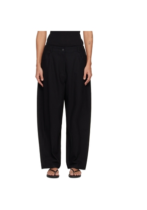 LE17SEPTEMBRE Black Oblong Trousers
