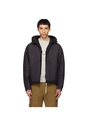 Mordecai Black Radiant Hybrid Windbreaker Jacket