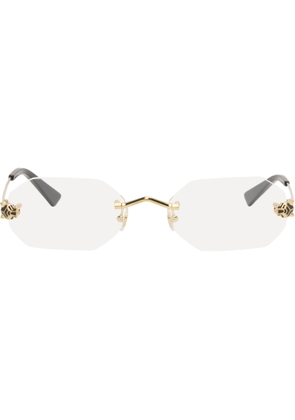 Cartier Gold 'Panthère de Cartier' Glasses