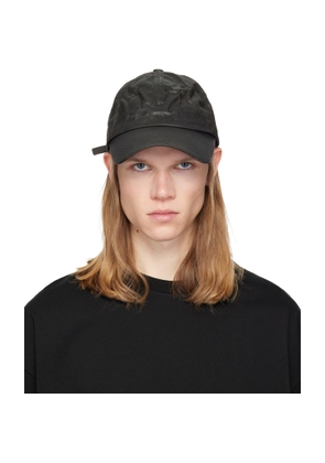 DET BLEV SENT Brown Waxed Cap