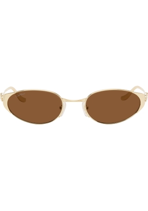 Cartier Gold 'Panthère de Cartier' Sunglasses