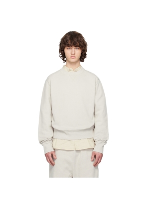 Entire Studios Off-White Pod Crew Sweatshirt