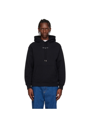 Maison Kitsuné Black 'Maison Kitsuné Paris' Comfort Hoodie