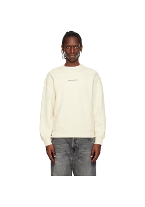 Maison Kitsuné Off-White 'Maison Kitsuné Paris' Comfort Sweatshirt
