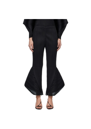 PLEATS PLEASE ISSEY MIYAKE Black Skyline Trousers