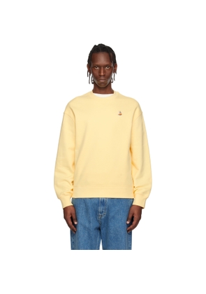 Maison Kitsuné Yellow Dreaming Fox Comfort Sweatshirt