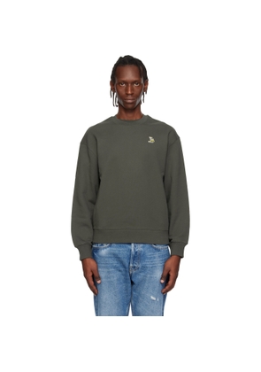 Maison Kitsuné Brown Dreaming Fox Comfort Sweatshirt