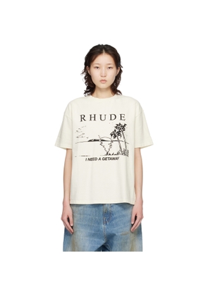 Rhude Off-White 'I Need A Getaway' T-shirt