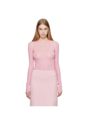 KHAITE Pink Mosi Sweater