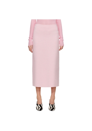 KHAITE Pink Patri Maxi Skirt
