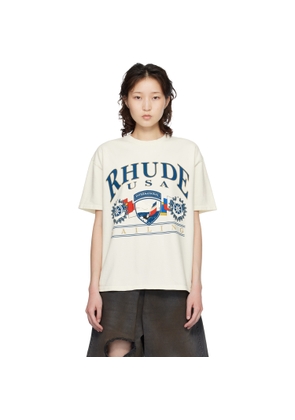 Rhude Off-White USA Sailing Icon T-shirt