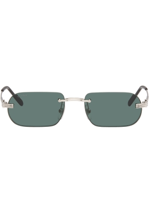 Cartier Silver Exception 'Première de Cartier' Sunglasses