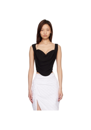 Vivienne Westwood Black Sunday Corset Top