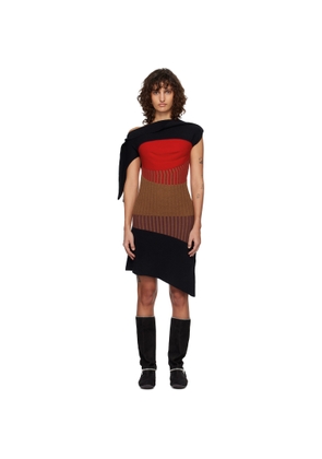 Kiko Kostadinov Multicolor Lemoyne Knitted Midi Dress
